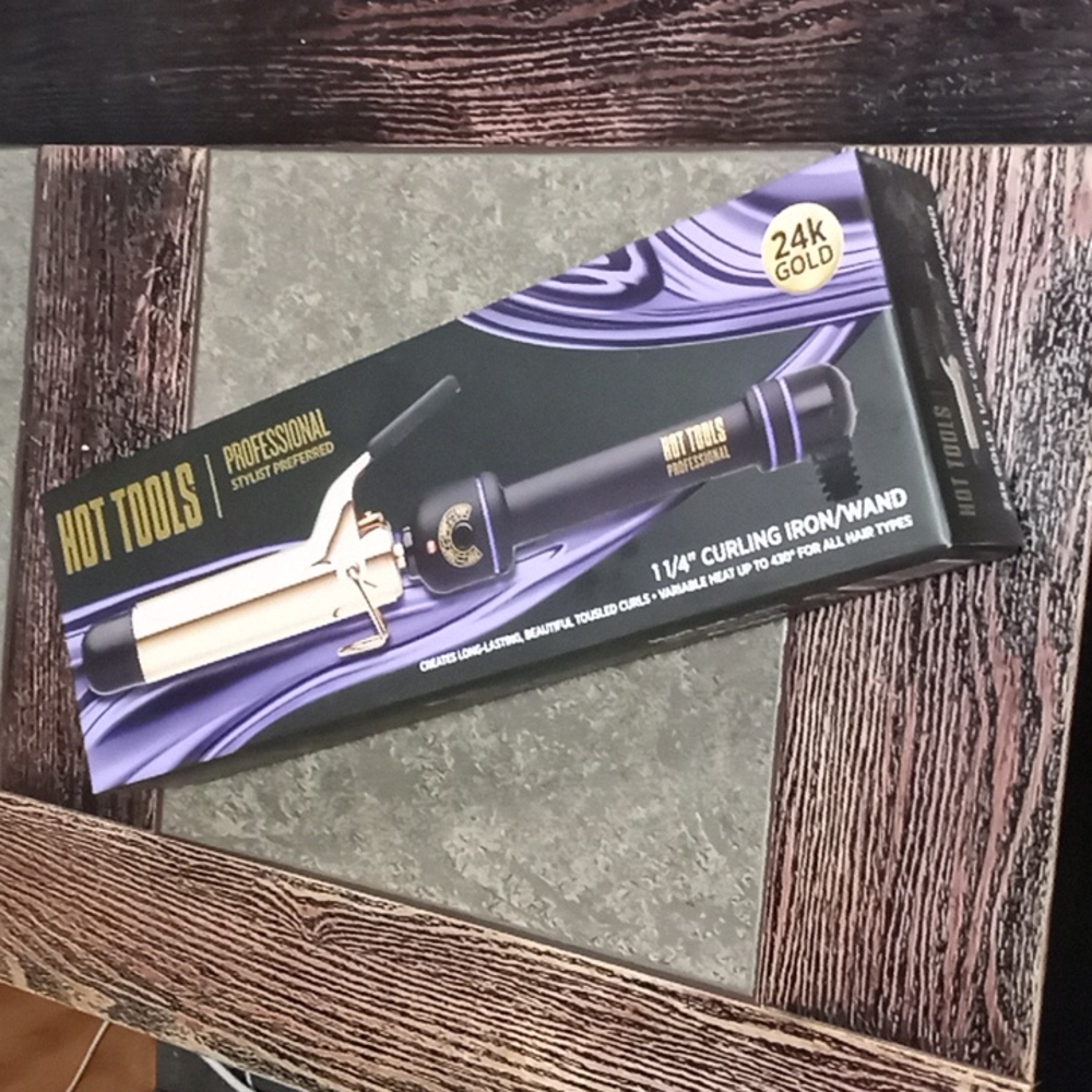 Gold N Hot 1 1/4" Gold Curling Iron